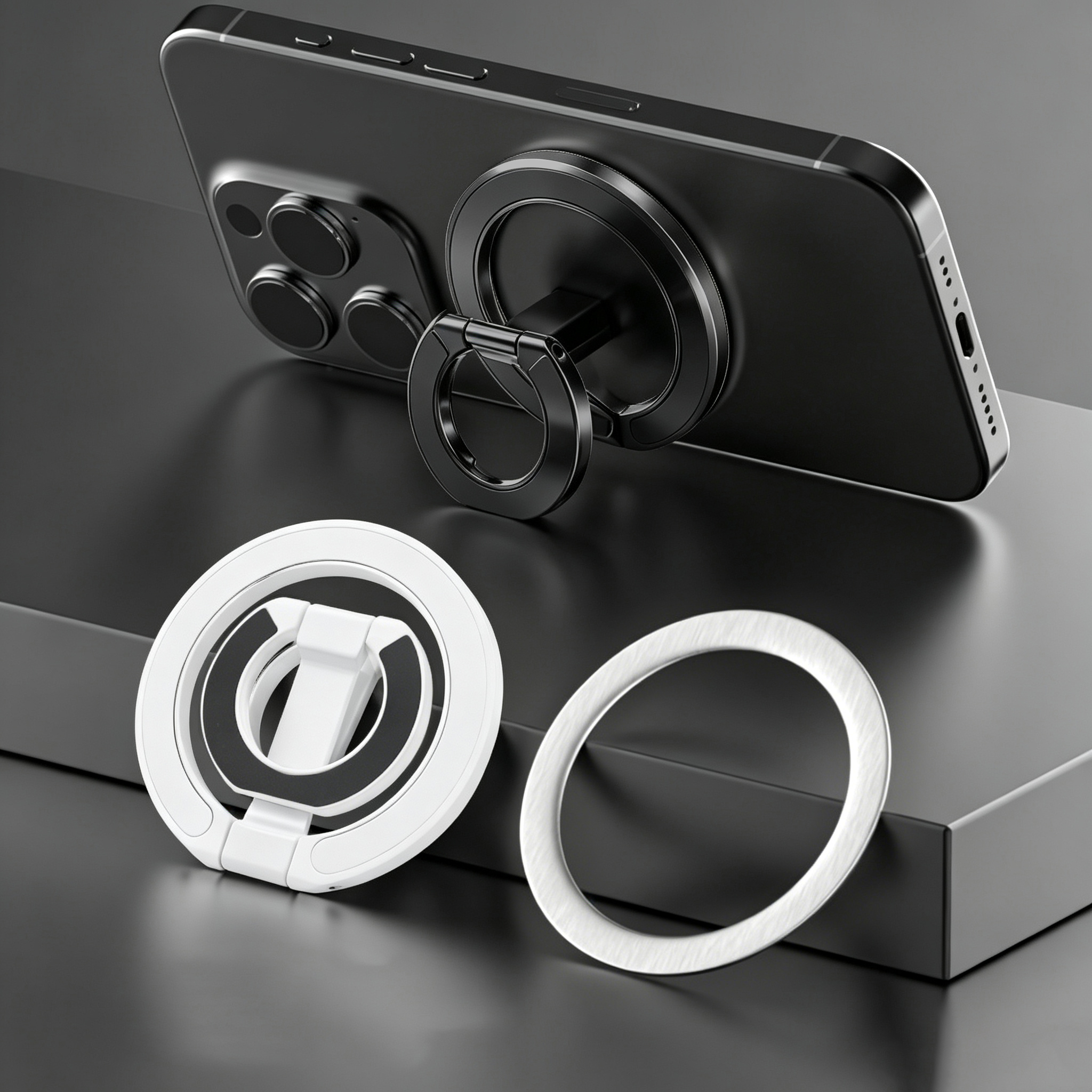 Phone Accessories Stand - For MagSafe Double Sided Magnetic Phone