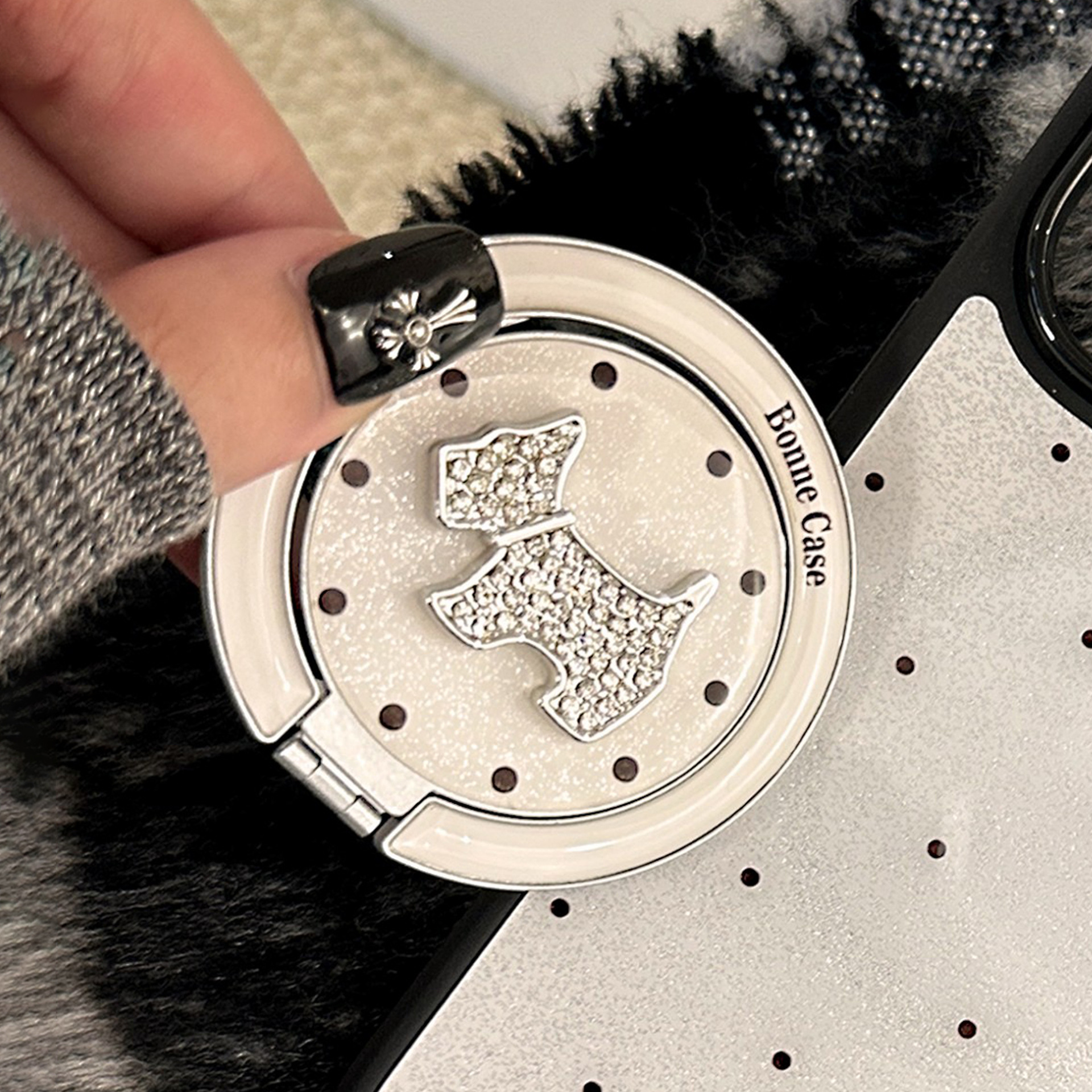 Phone Accessories Stand - Shi Westie Dog Magnetic Phone Grip