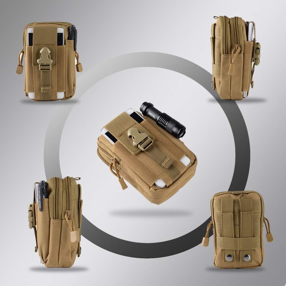 Tactical Molle Belt Pouch Mili - Phone Accessory avis et prix