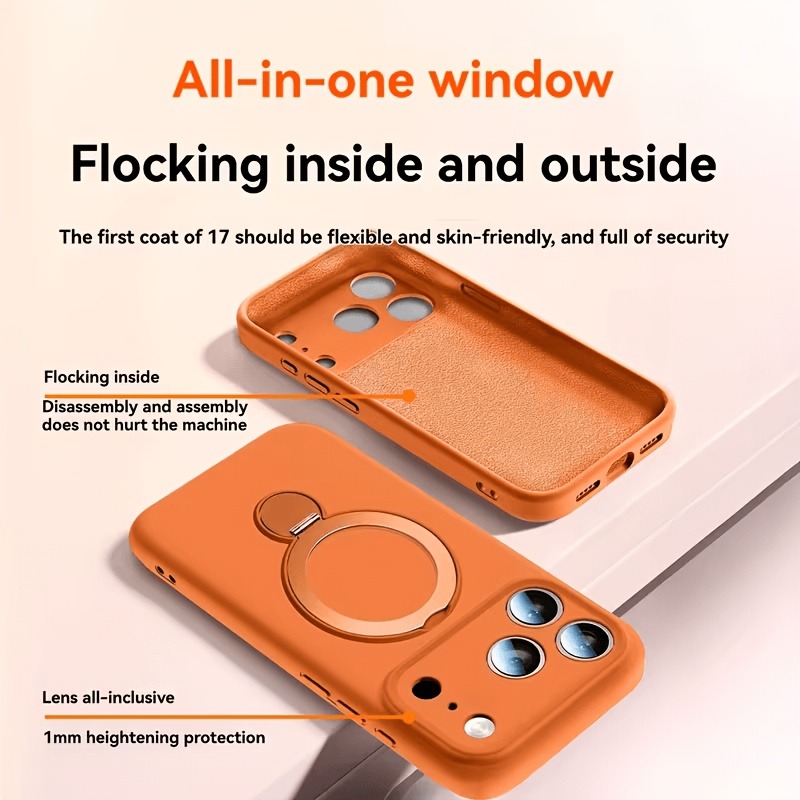 360 Magnetic Stand Liquid Sili - Phone Accessories Stand avis et prix