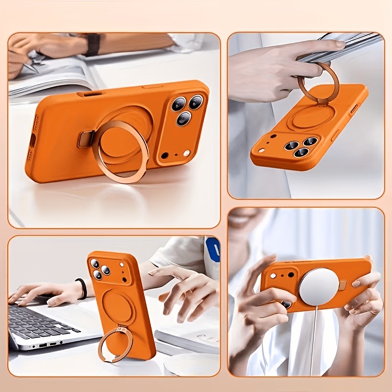 360 Magnetic Stand Liquid Sili - Phone Accessories Stand avis et prix