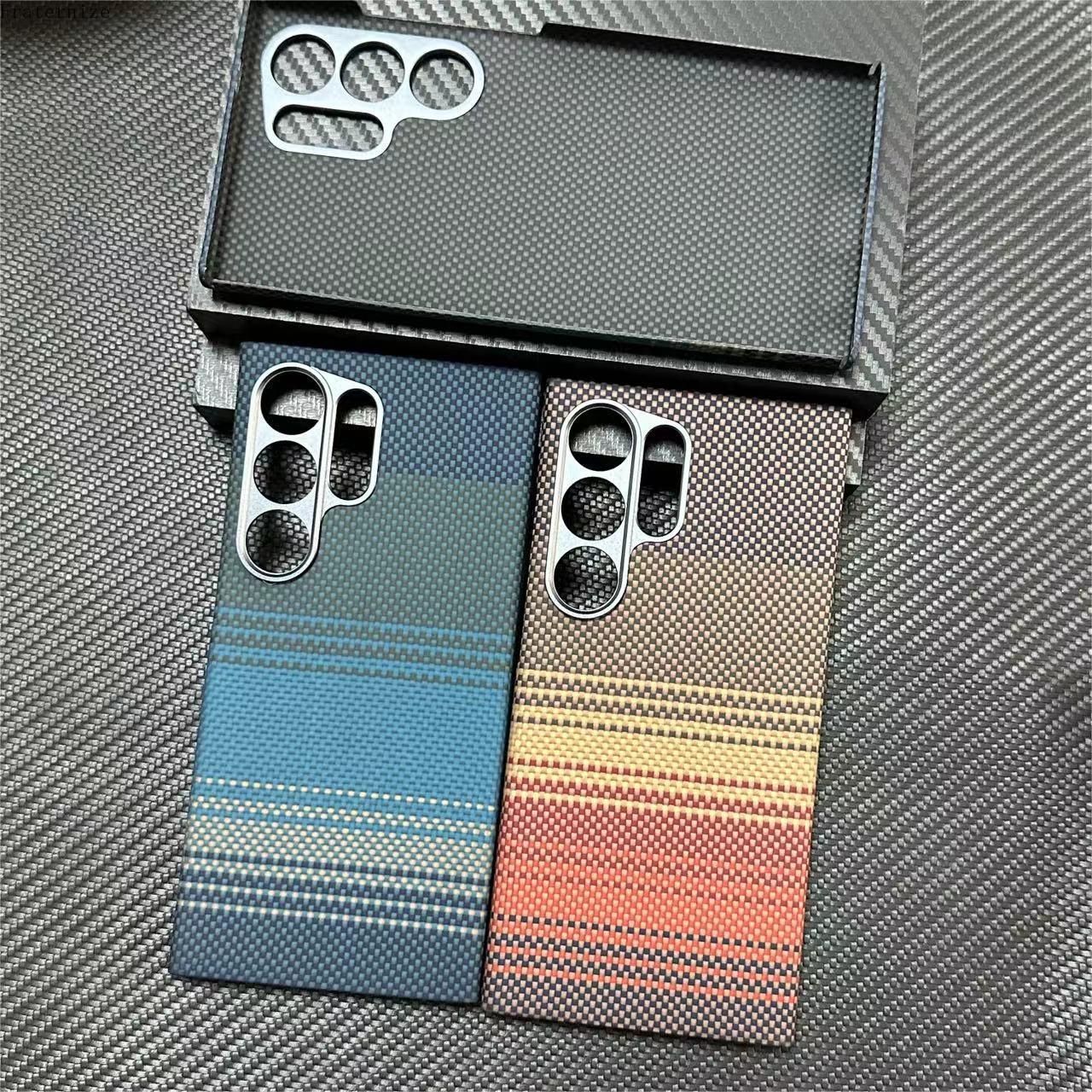New Genuine Carbon Aramid Fibe - Phone Accessories For Android avis et prix
