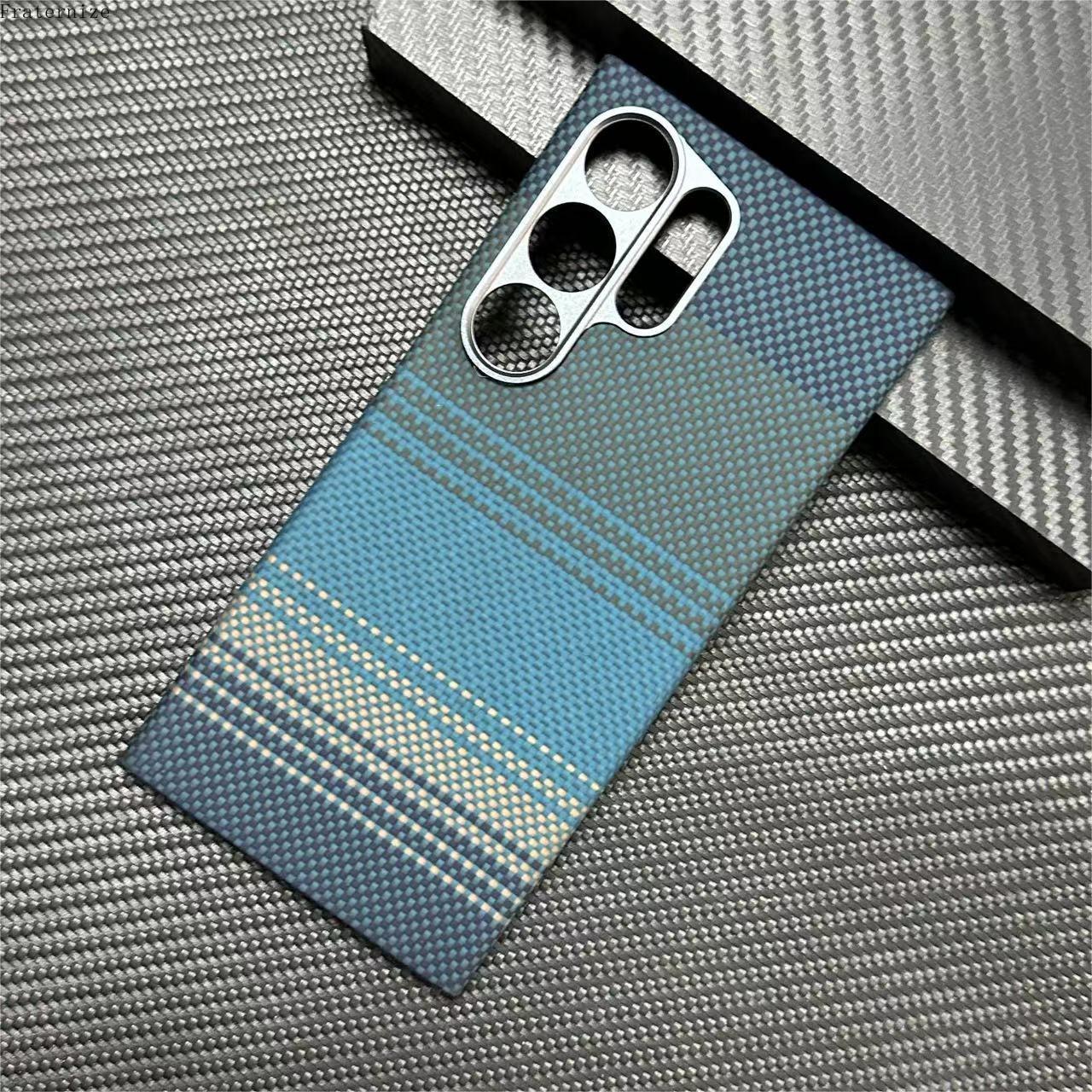 New Genuine Carbon Aramid Fibe - Phone Accessories For Android avis et prix