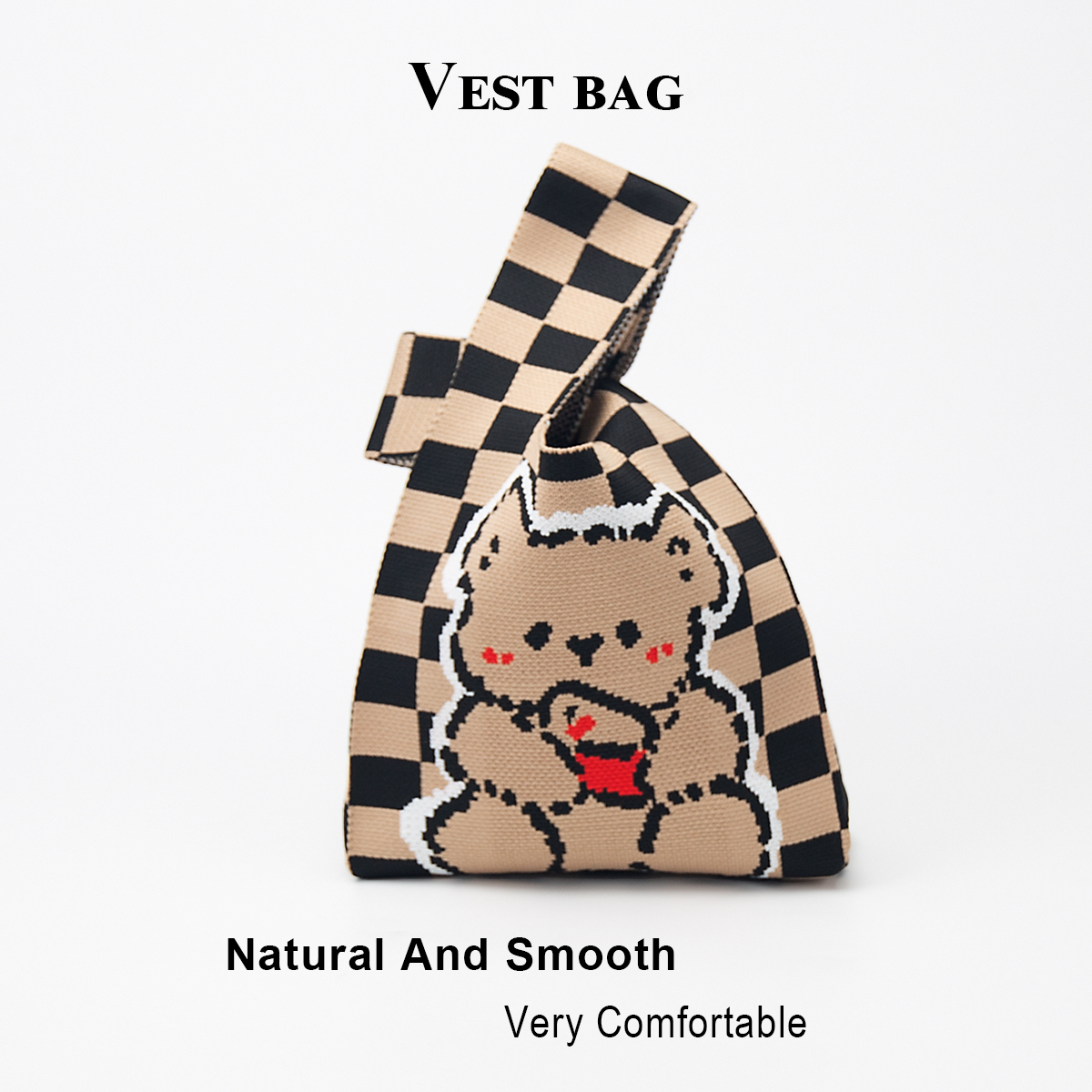 Cute Knitted Handbag for Girls - Phone Accessories In China avis et prix