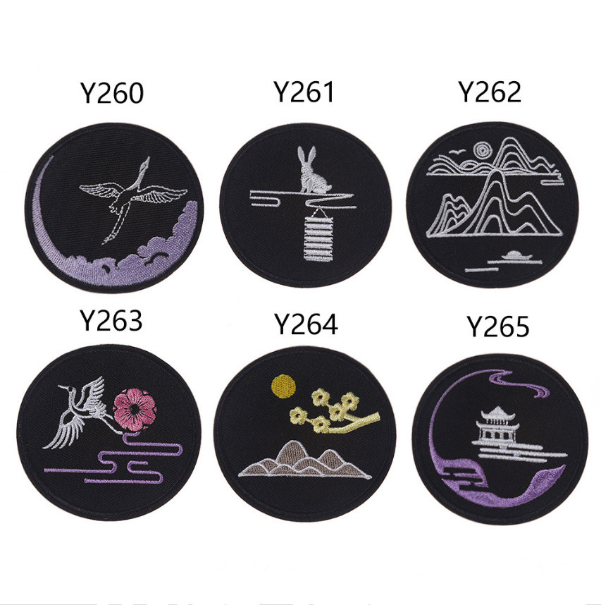10 Pcs Holiday Badges Embroide - Phone Accessories Pictures avis et prix