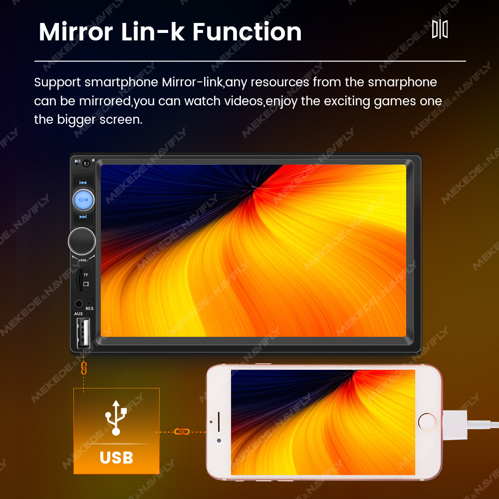 7-inch HD touch screen 2 DIN c - Phone Accessories Pictures avis et prix