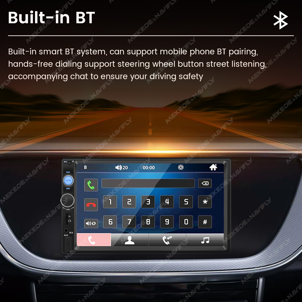 7-inch HD touch screen 2 DIN c - Phone Accessories Pictures avis et prix