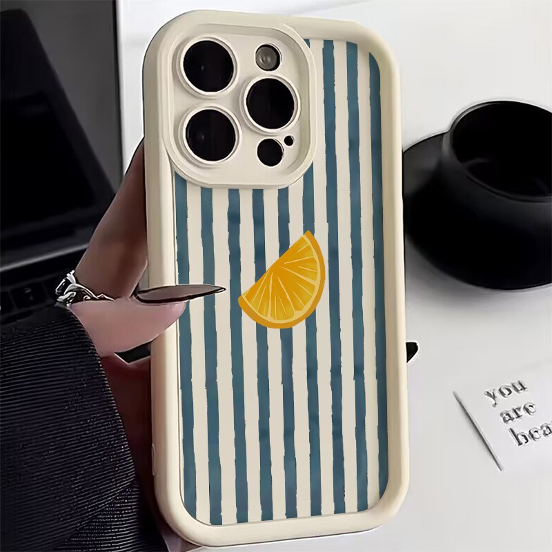 Striped Lemon Slice Pattern Ph - Xiaomi Phone Accessories avis et prix