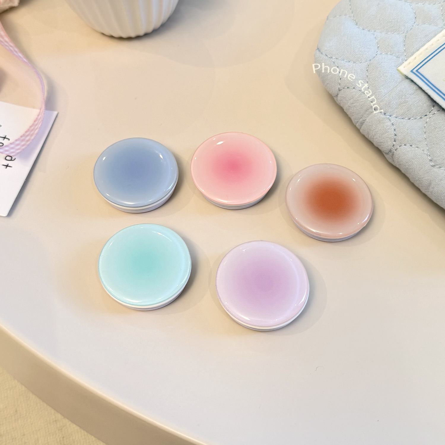 Ins Style Gradient Phone Grip  - Phone Accessories Stand avis et prix