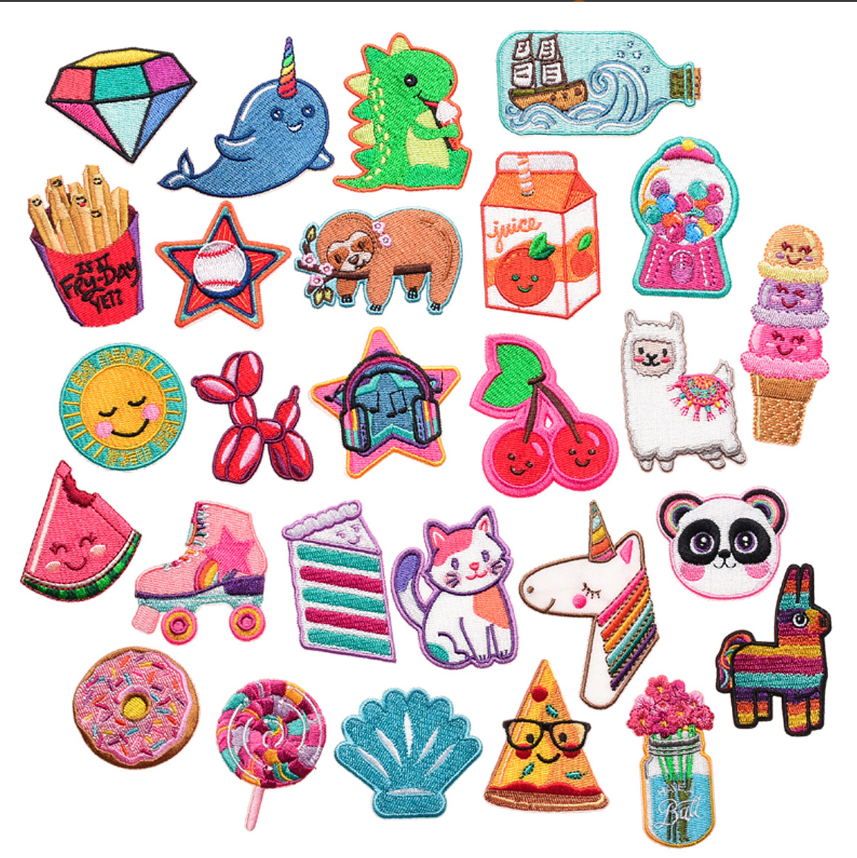 10 Pcs Food Animals Embroidery - Phone Accessories Pictures avis et prix