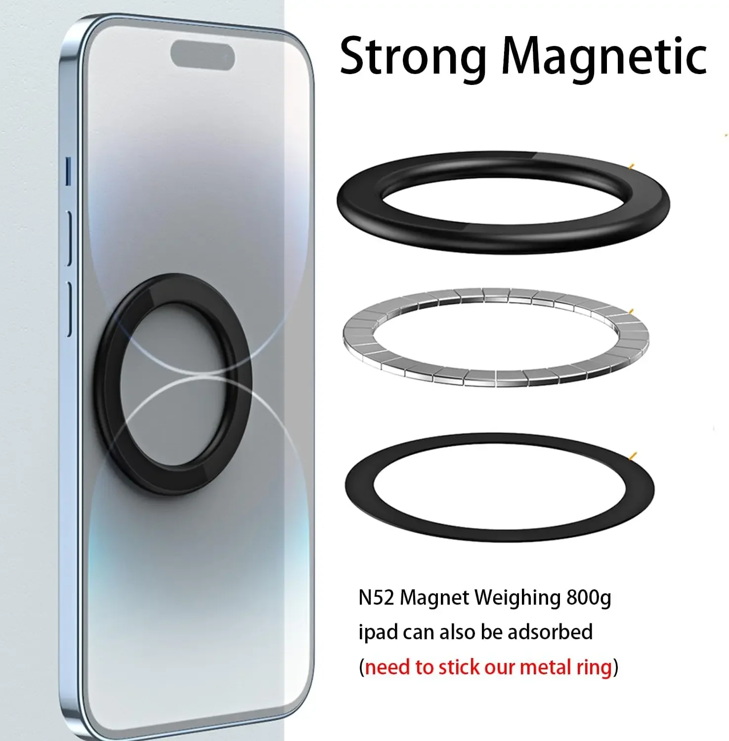 For MagSafe Magnetic Ring Hold - Phone Accessories Useful avis et prix
