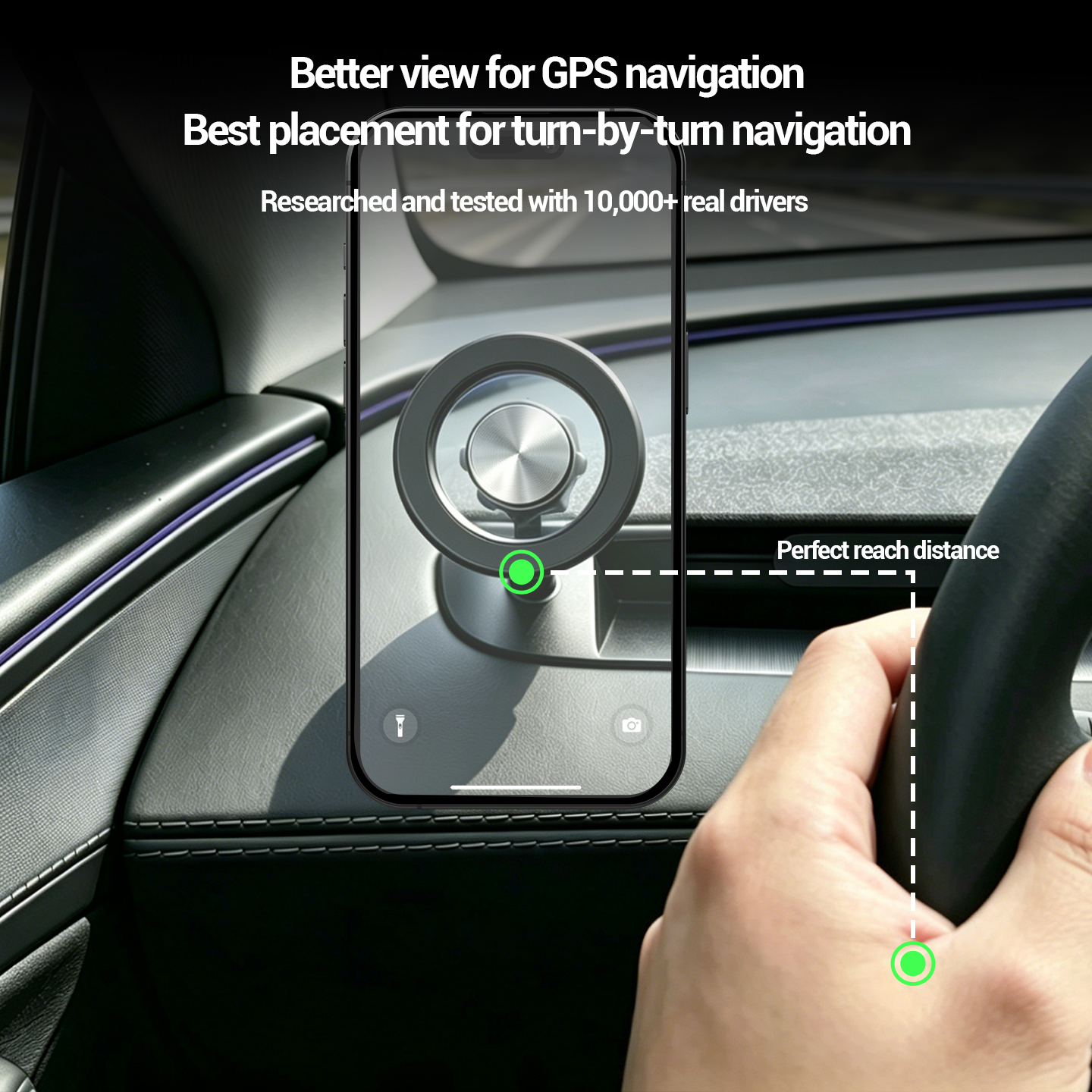 Mobile Phone Holder For Tesla  - Phone Accessories For Android avis et prix