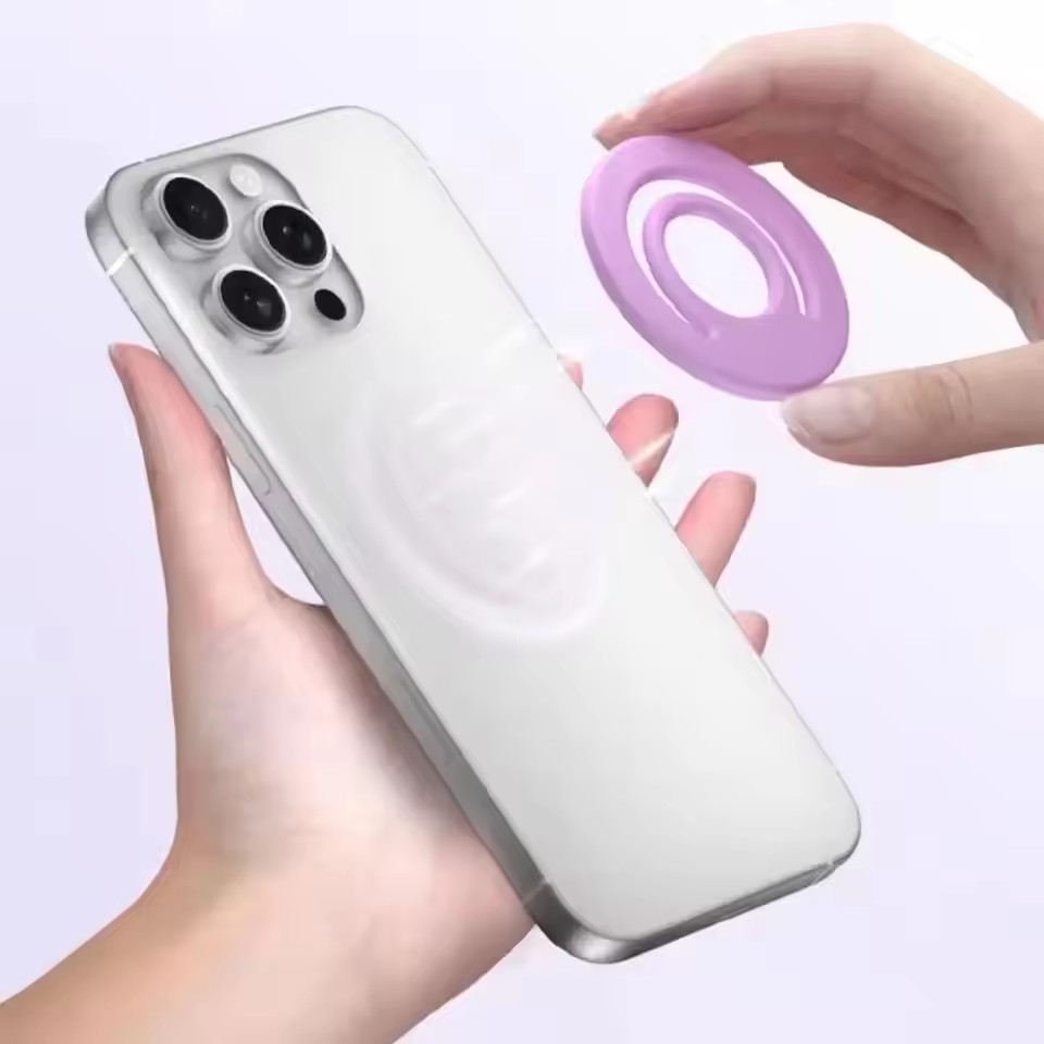 Magnetic Silicone Stand Finger - Phone Accessories Useful avis et prix