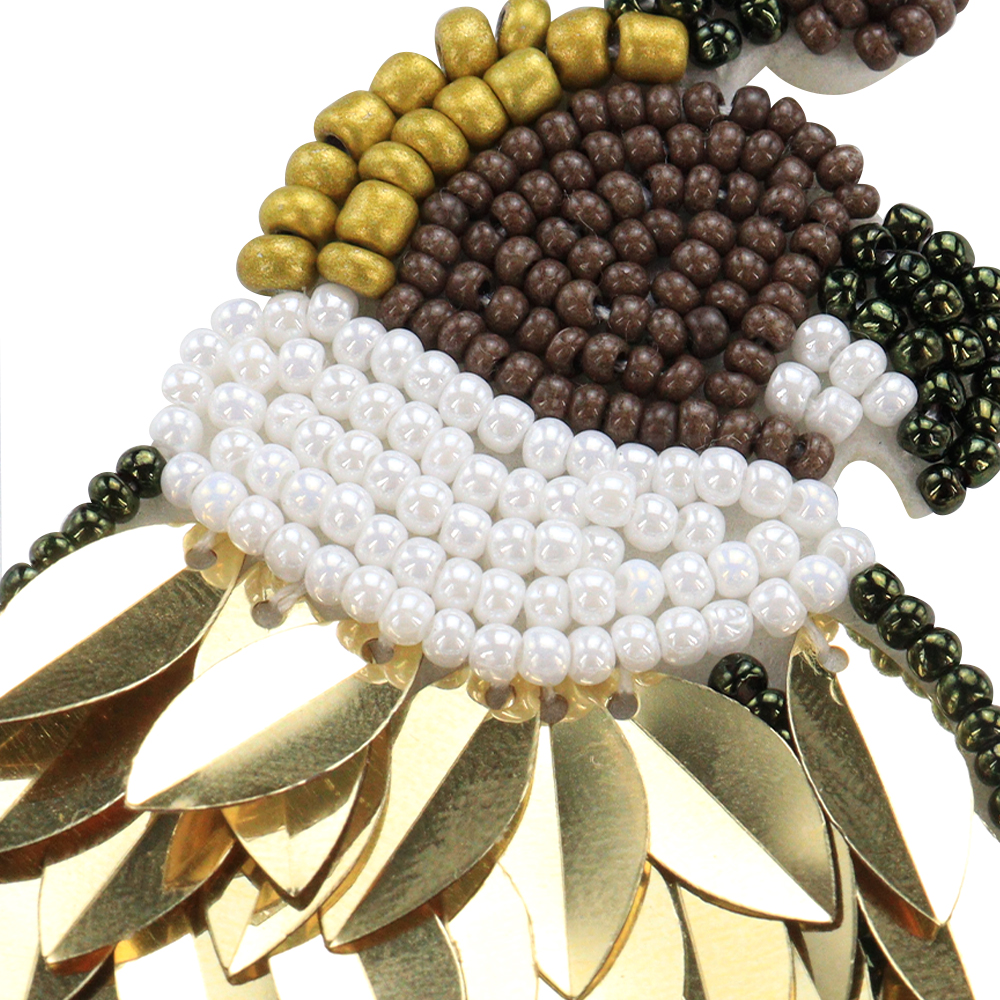 1Piece Hand-beaded Sequin Bird - Phone Accessories Pictures avis et prix
