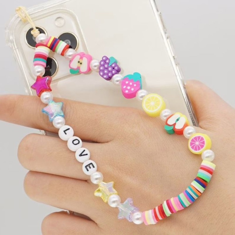 Simple Clay Fruit Charm Phone  - Phone Accessories Pictures avis et prix