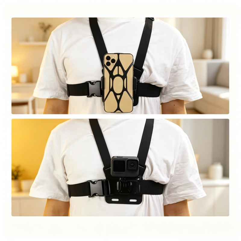 3-in-1 Chest Mount Set, Chest  - Phone Accessories Brands avis et prix