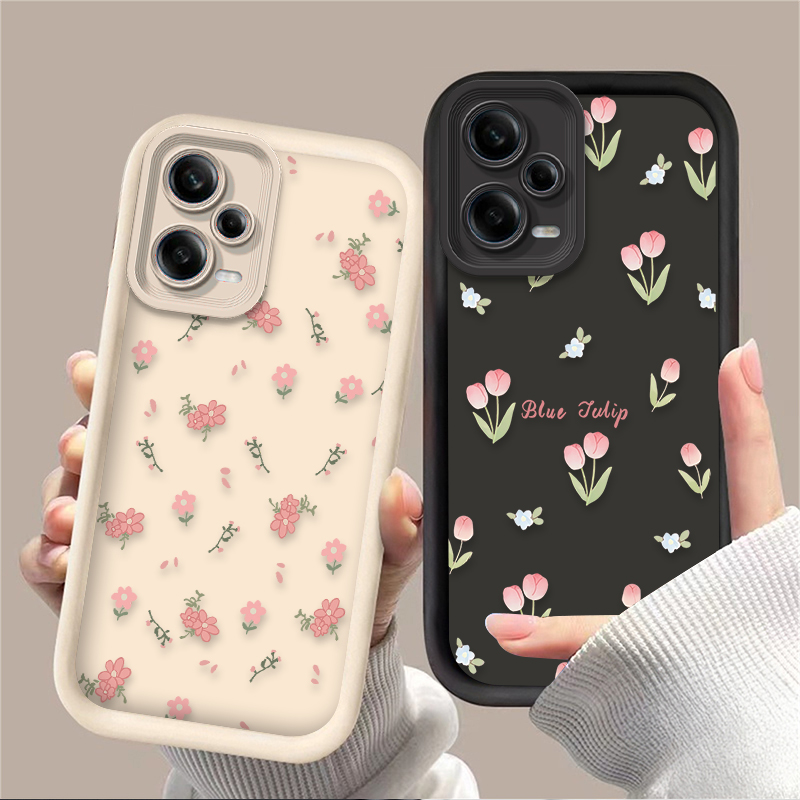 Retro Tulip Flower Phone Case  - Xiaomi Phone Accessories avis et prix