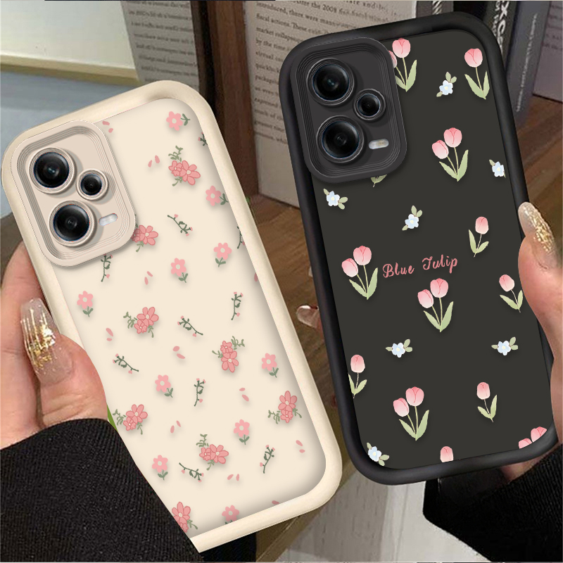 Retro Tulip Flower Phone Case  - Xiaomi Phone Accessories avis et prix
