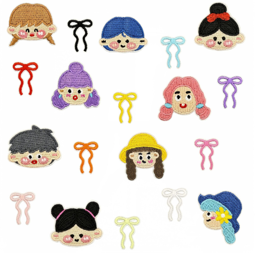 10 Pcs Boy Girls Bowknot Embro - Phone Accessories Pictures avis et prix