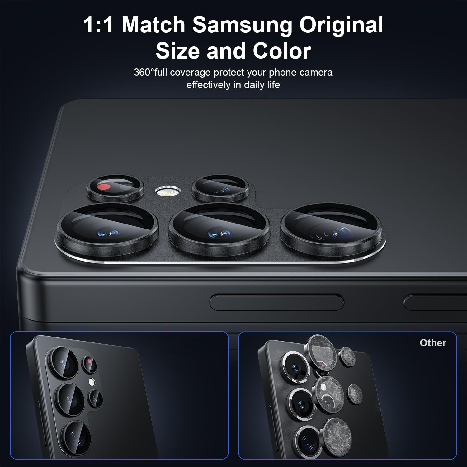 Camera Lens Protector Cover Fo - Phone Accessories For Android avis et prix