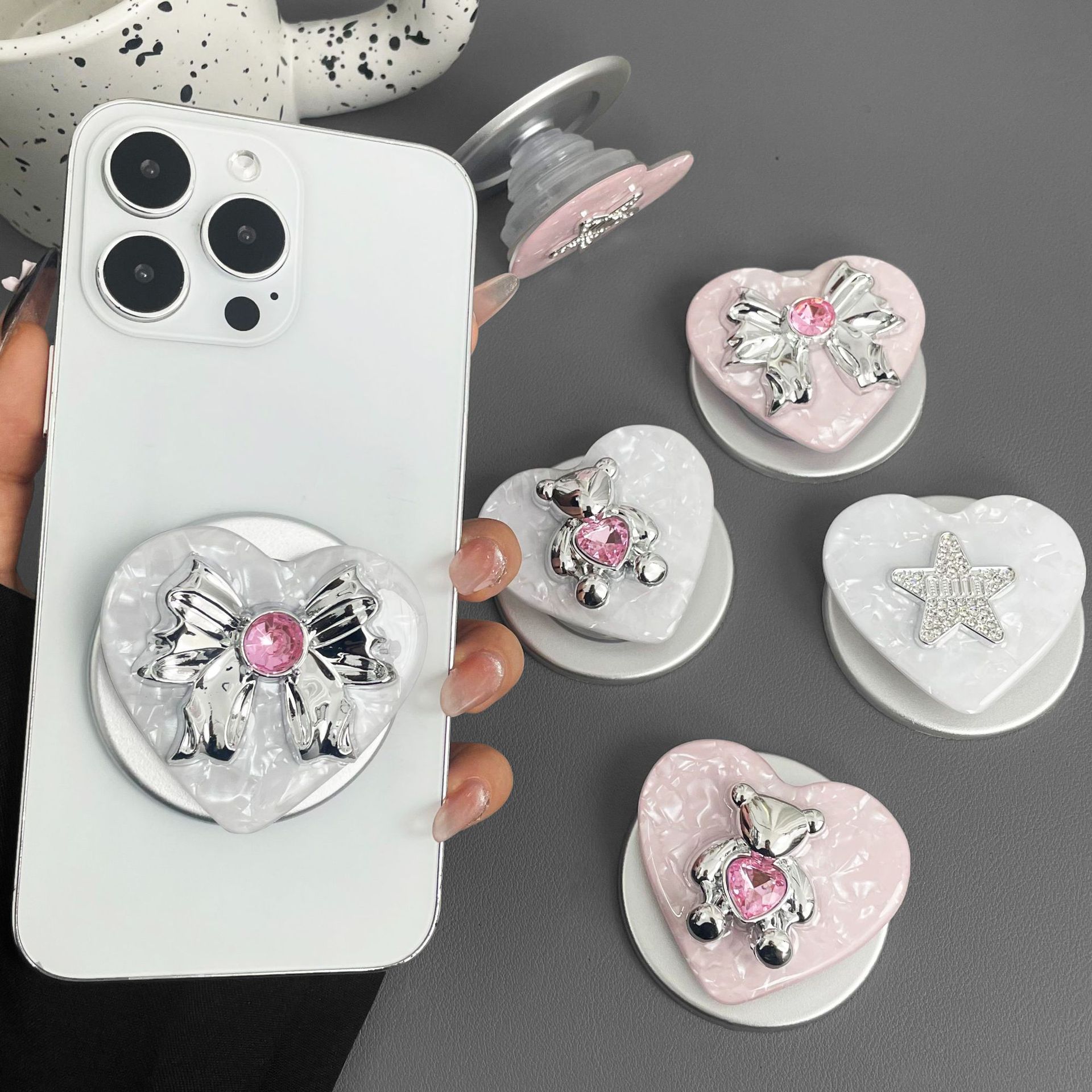 Shimmer Shell Magnetic Phone G - Phone Accessories Stand avis et prix