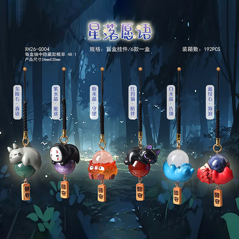 Hayao Miyazaki Blind Box Natur - Phone Accessories Blind Box avis et prix