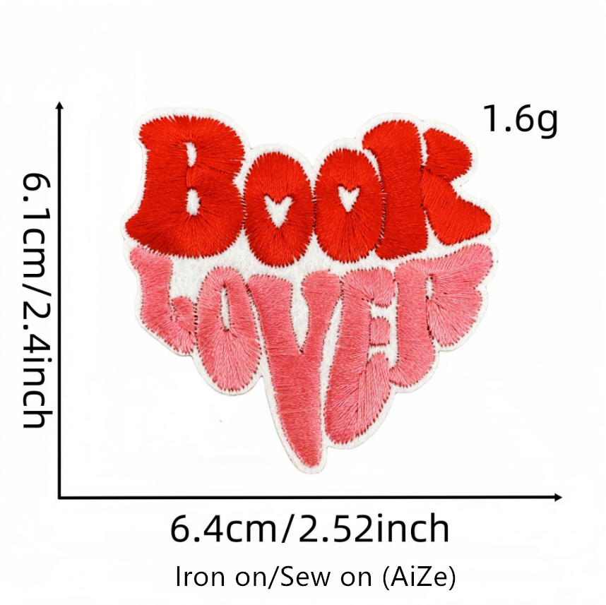10 Pcs Books Iron On Sew On Em - Phone Accessories Pictures avis et prix