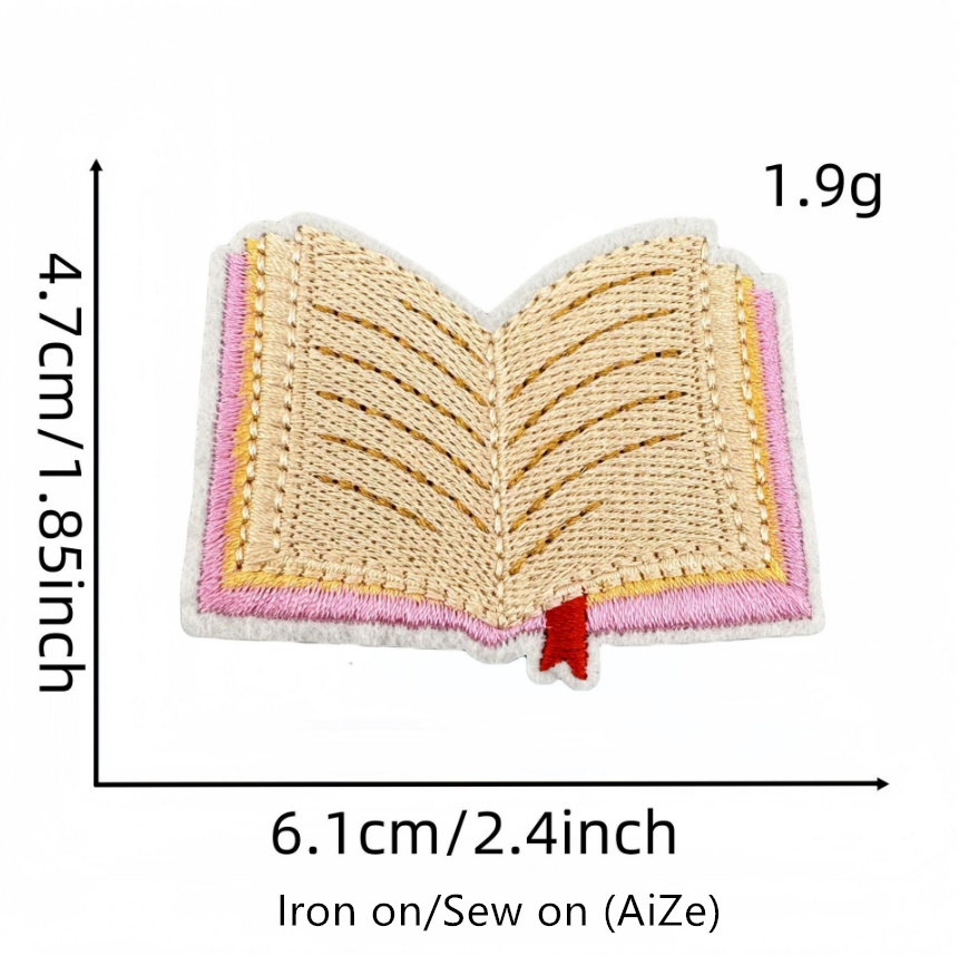10 Pcs Books Iron On Sew On Em - Phone Accessories Pictures avis et prix