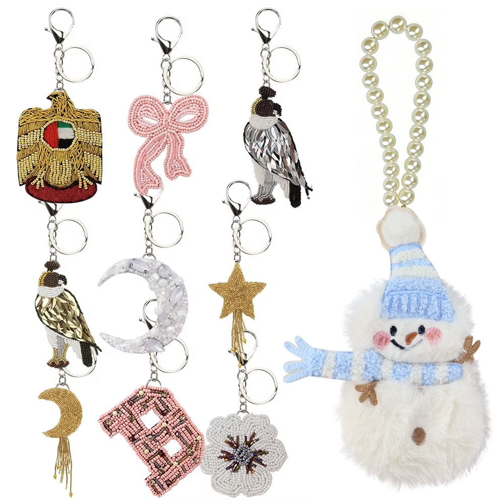 Handmade Pearls Furry snowman  - Phone Accessories Pictures avis et prix