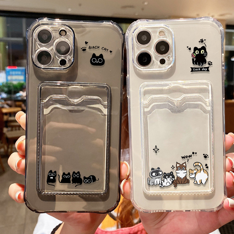 Cute Black Cat Phone Case For  - Phone Accessory avis et prix