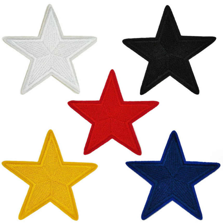 10 Pcs 9.4cm Big Star Embroide - Phone Accessories Pictures avis et prix