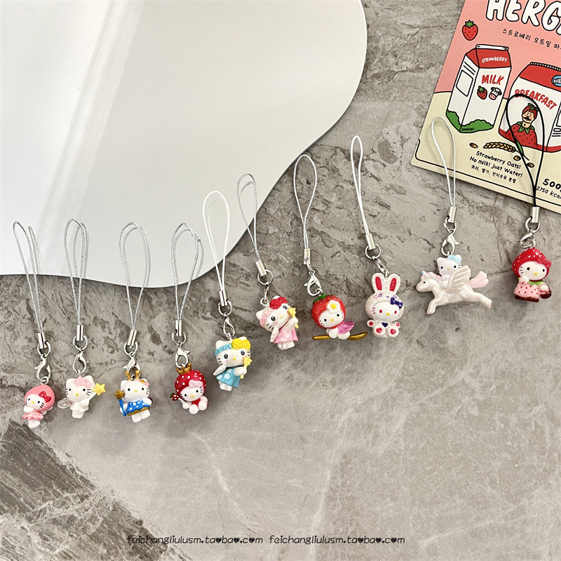 Hello Kitty Key Rope New Anime - Phone Accessories In China avis et prix