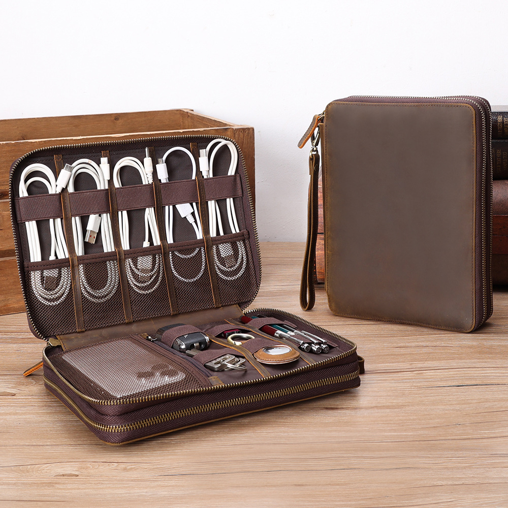 Full Grain Leather Travel Cabl - Phone Accessories In China avis et prix