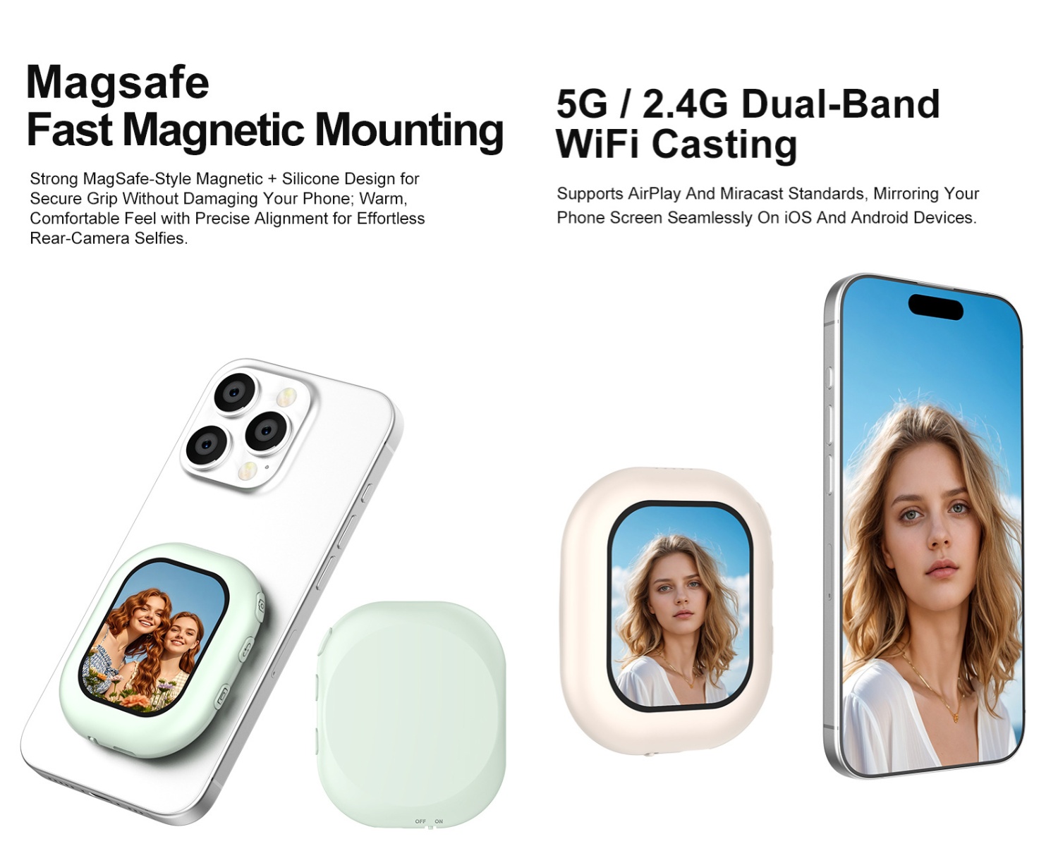 Wireless Mini Magnetic Selfie  - Phone Accessories For Android avis et prix